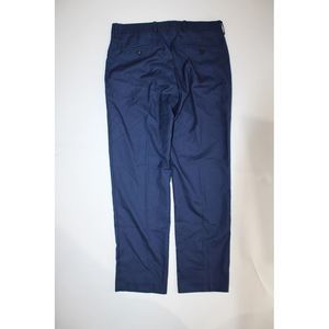 Boys SLIM FIT Pants, Navy Blue, Size Large ohnL